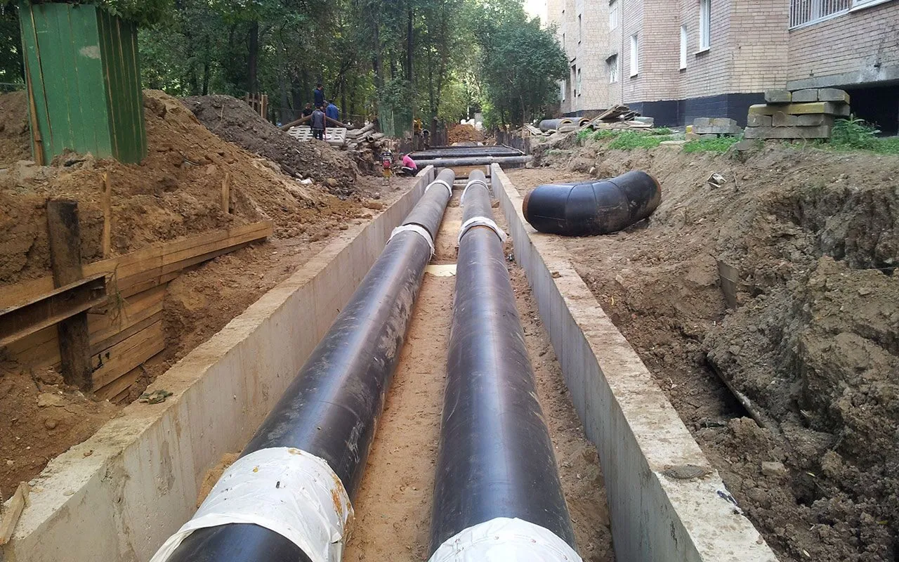 Капитальный ремонт наружных сетей водопровода